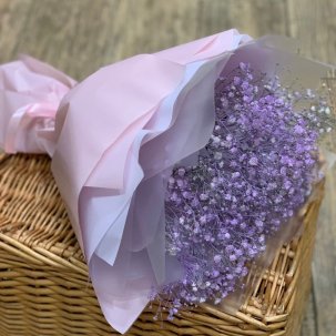 Букет цветов из: Гипсофила