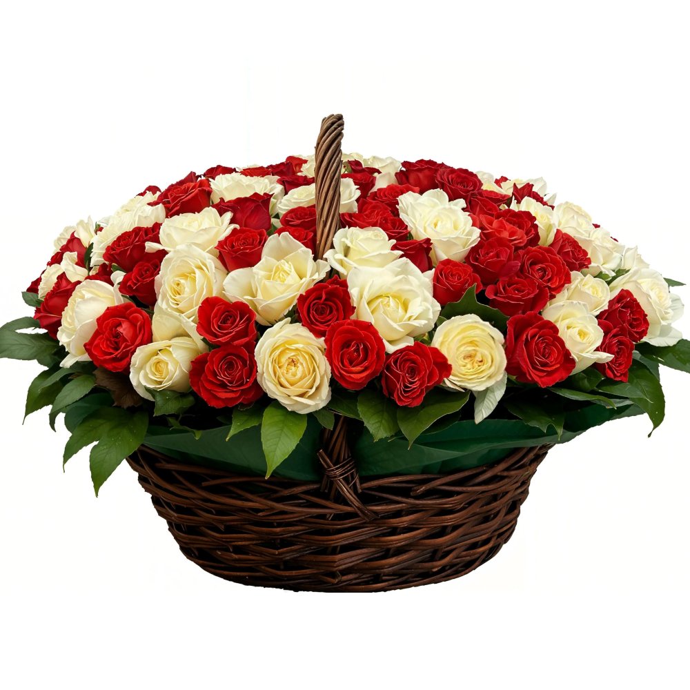 Цветочная композиция из Розы